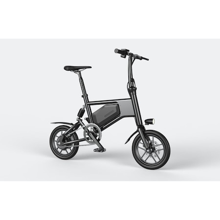 Glarewheel Urban Fashion Foldable Easy Carry Electric Bike, Black GWEB-X5BK